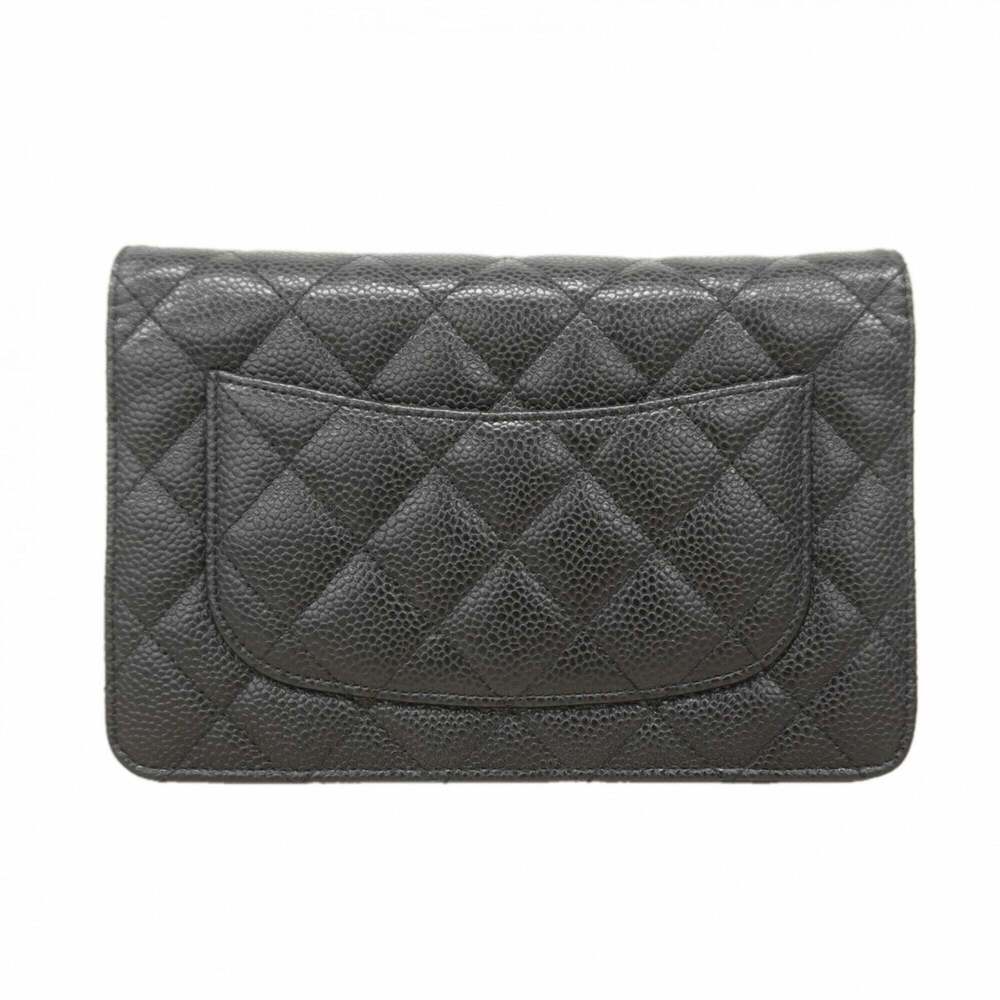 CHANEL Black Caviar Leather Wallet - Picture 9 of 10
